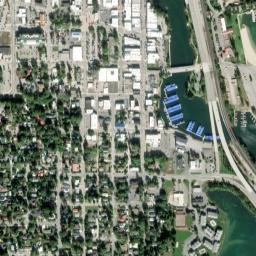 200-298 North 1st Avenue, Sandpoint, ID High Resolution Satellite Map