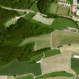 Langenneufnach map(satellite map)