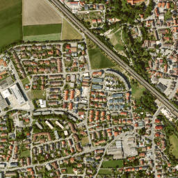 Mering map(satellite map)