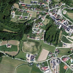 Bad Kreuzen map(satellite map)