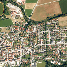 Ampfing map(satellite map)