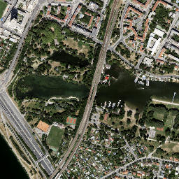 Floridsdorf map(satellite map)