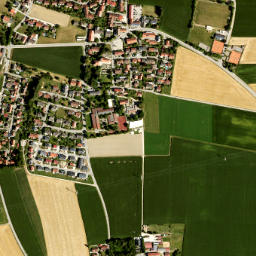 Wörth map(satellite map)