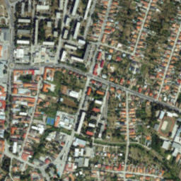 Vráble map(satellite map)