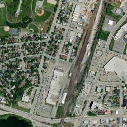 Trans-Canada Highway, Rouyn-Noranda High Resolution Satellite Map