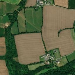 Pleyben map(satellite map)
