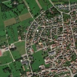 Rottenacker map(satellite map)