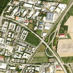 Ismaning map(satellite map)