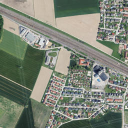 Raffelstetten map(satellite map)