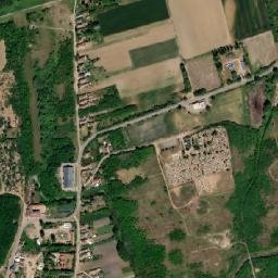 Dombrád map(satellite map)