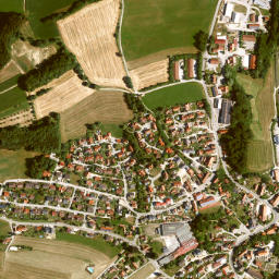 Walkertshofen map(satellite map)