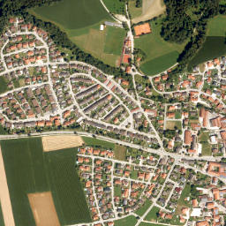 Teising map(satellite map)