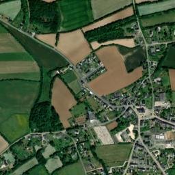 Dinéault map(satellite map)