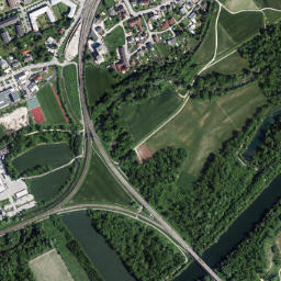 Sankt Dionysen map(satellite map)