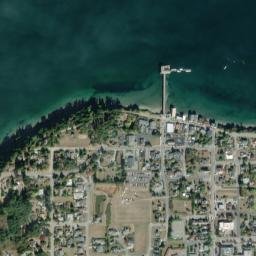 Coupeville map(satellite map)