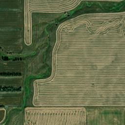 Ward County map(satellite map)
