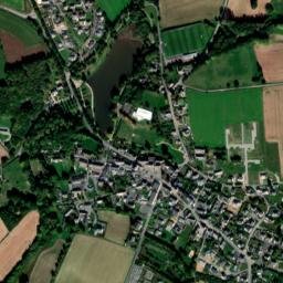 Trévé map(satellite map)