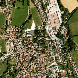 Isen map(satellite map)
