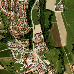 Sankt Wolfgang map(satellite map)
