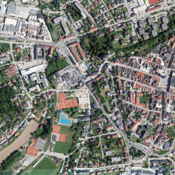 Enns map(satellite map)