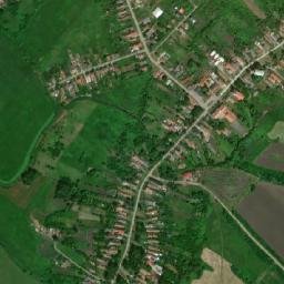 Aszaló map(satellite map)