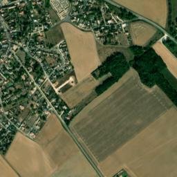 Chéroy map(satellite map)