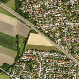 Gröbenzell map(satellite map)