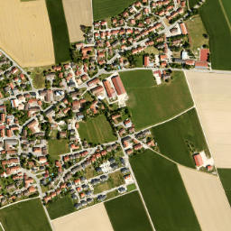 Pastetten map(satellite map)