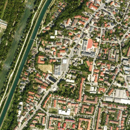 Unterföhring map(satellite map)