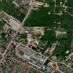 Khusts’ka Mis’krada map(satellite map)