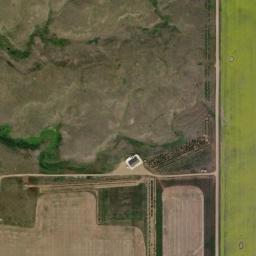 Satellite view of Williston Municipal Golf Course
