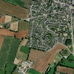 Bédée map(satellite map)