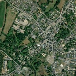 Andouillé map(satellite map)