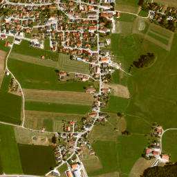 Scherstetten map(satellite map)