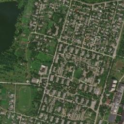 Molodizhne map(satellite map)