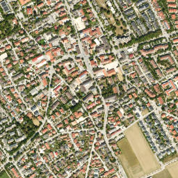 Aschheim map(satellite map)