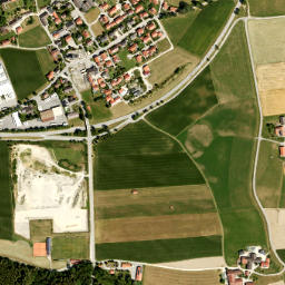 Ramsau map(satellite map)