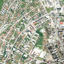 Burghausen map(satellite map)