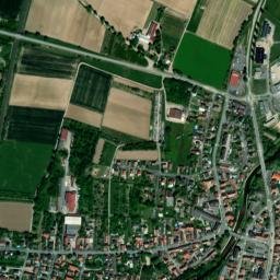 Ostheim map(satellite map)
