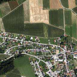 Pyhra map(satellite map)