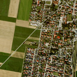 Klosterlechfeld map(satellite map)