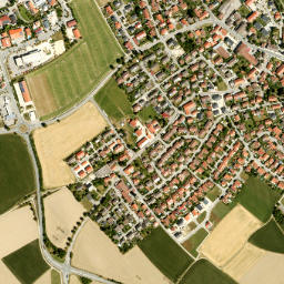 Hohenlinden map(satellite map)