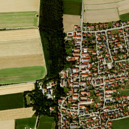 Obermeitingen map(satellite map)