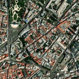 Okres Bratislava I map(satellite map)