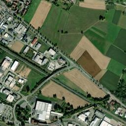 Teningen map(satellite map)