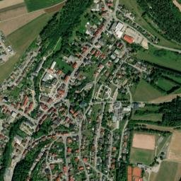 Niedereschach map(satellite map)