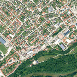 Garching an der Alz map(satellite map)
