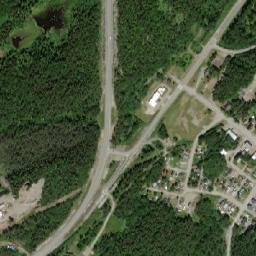 Trans-Canada Highway, Virginiatown, ON High Resolution Satellite Map