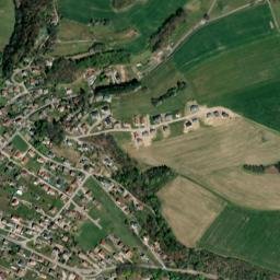 Archettes map(satellite map)