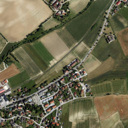 Bischofstetten map(satellite map)